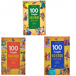 Combo 3 cuốn 100 Truyện Cổ Tích Việt Nam Tập 1,2,3 (tặng kèm 3 cây bút bi hình và 3 bookmark như hình)