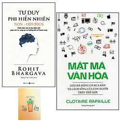Combo Mật Mã Văn Hóa và Tư Duy Phi Hiển Nhiên ( Tặng Kèm Sổ Tay Xương Rồng)