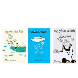 Combo 3 cuốn Cây chuối non đi giày xanh + Cho tôi xin một vé đi tuổi thơ +Có hai con mèo