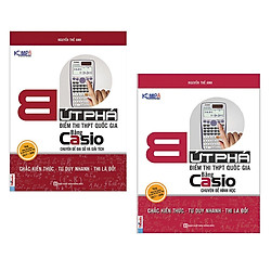 Combo Bứt Phá THPTQG Bằng Casio (Trọn Bộ 2 Quyển) Tặng Kèm Lộ Trình Ôn Thi