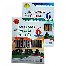 Combo Bài giảng & lời giải chi tiết Tiếng Anh lớp 6 bút nến dài