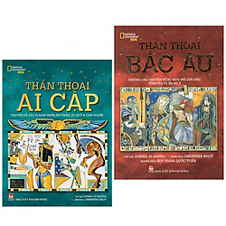 Combo Sách Truyện Văn Học Hay: Thần Thoại Ai Cập + Thần Thoại Bắc Âu (tặng kèm bookmark t