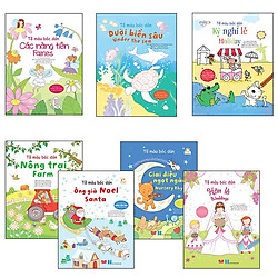 Bộ Tô Màu Bóc Dán 2