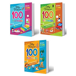 Combo My Picture – 100 First Words – Bức Tranh Từ Vựng: Quyển 1 + 2 + 3 (Bộ 3 Quyển)</spa