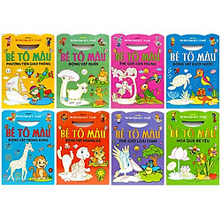Bộ Sách Bé Tô Màu – Bộ 8 Cuốn
