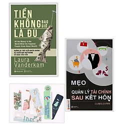 Combo Tiền Không Bao Giờ Là Đủ + Mẹo Quản Lí Tài Chính Sau Kết Hôn (tặng kèm bookmark AHA