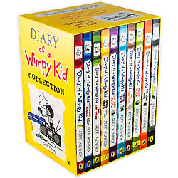 Diary of a Wimpy Kid Collection 10 Books Box Set (Yellow Box)