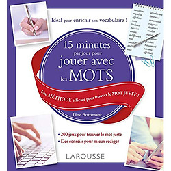 15 mn par jour pour jouer avec les mots