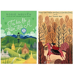 Combo 2 cuốn sách văn học hấp dẫn : Ta Ba Lô Trên Đất Á +  Trái Tim Trên Những Con Đường