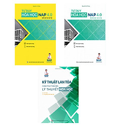 ComBo Luyện Thi THPT Quốc Gia Môn Hóa Học nâng cao mục tiêu 9+ (3 cuốn)