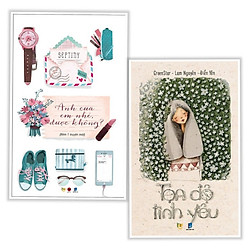 Combo 2 Cuốn Truyện Hay: Anh Cưa Em Nhé, Được Không? + Tọa Độ Tình Yêu (Tặng kèm bookmark