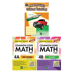 Combo Học Toán Mỹ Lớp 4