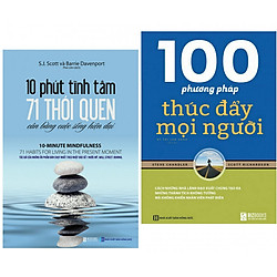 Combo Sách Kỹ Năng Sống Hay Nhất Dành Cho Đọc Giả : 100 Phương Pháp Thúc Đẩy Mọi Người +