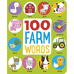 First 100 Farm Words (Hardcover – Illustrated)