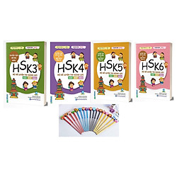 Combo Trọn Bộ 4 Cuốn Bộ Đề Luyện Thi Năng Lực Hán Ngữ HSK 3+KHS 4+HSK 5 +HSK 6 – Tuyển tậ