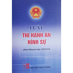Luật Thi Hành Án Hình Sự