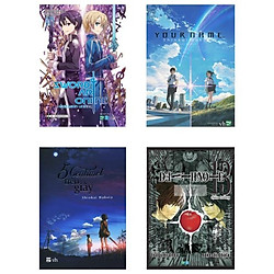Combo Sách: 5 Centimet Trên Giây + Your Name + Death Note – Tập 13 + Sword Art Online 14