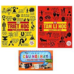 Combo 2 cuốn Khái Lược Những Tư Tưởng Lớn – Triết Học Và Tâm Lý Học Tặng Kèm Những Câu Nó