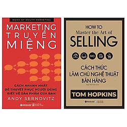 Combo Sách Marketing – Bán Hàng : Word Of Mouth Marketing – Marketing Truyền Miệng + Cách