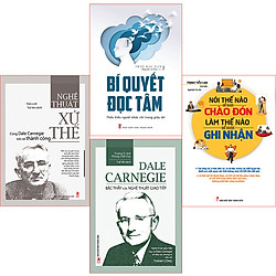 Combo ( 4 cuốn sách):Bí Quyết Đọc Tâm + Bậc Thầy Giao Tiếp + Nghệ Thuật  Xử Thế + Nói Thế