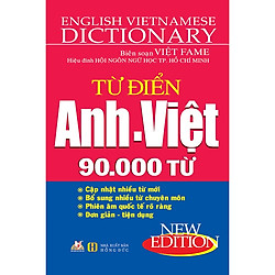 Từ Điển Anh – Việt 90.000 Từ (VL)