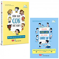 Combo Hôm Nay Con Thế Nào?, Chuyến Phiêu Lưu Của Những Bước Đi (tặng kèm 2 bút bi hình và 2 bookmark)