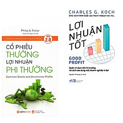 Combo cổ phiếu thường lợi nhuận phi thường+lợi nhuận tốt(bản đặc biệt tặng kèm bookmark A