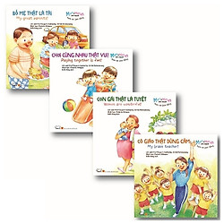 Bộ Sách Song Ngữ – Nam Nữ Bình Đẳng (Bộ 4 Cuốn) – Tặng Kèm Sách Chúng Mình Cùng Chơi Nhé