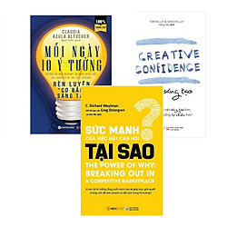 Combo Tự Tin Sáng Tạo + Mỗi Ngày 10 Ý Tưởng Rèn Luyện “Cơ Bắp” Sáng Tạo + Sức Mạnh Của Vi