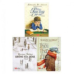 Combo Những Tấm Lòng Cao Cả – Thời Thơ Ấu – Không Gia Đình (Tái Bản)