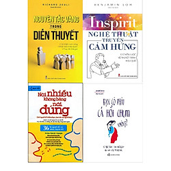 Combo Nguyên Tắc Vàng Trong Diễn Thuyết + Nghệ Thuật Truyền Cảm Hứng + Bạn Có Phải Cá Hồi