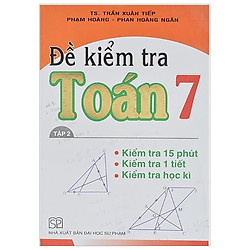 Đề Kiểm Tra Toán – Lớp 7 (Tập 2)