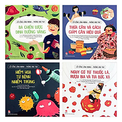 Combo 4 Quyển Lối Sống Lành Mạnh – Phòng Ung Thư
