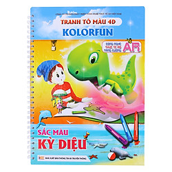 Tranh Tô Màu 4D Kolorfun – Sắc Màu Kỳ Diệu