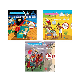 Combo 3 quyển Bách khoa tri thức đa tương tác : Những tên cướp biển + Pharaoh thần bí + T