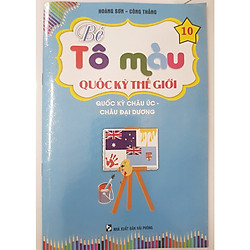 Bé Tô Màu  Quốc Kỳ Thế Giới (Quốc Kỳ Châu Úc – Châu Đại Dương 10)