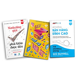 Bộ Sách Tuyệt Chiêu Marketing – Bán Hàng Đạt Doanh Số Vàng Thời Đại 4.0