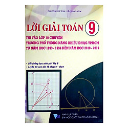 Lời Giải Toán Lớp 9