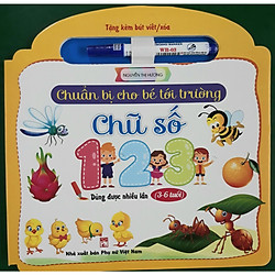 Chuẩn bị cho bé tới trường – chữ số