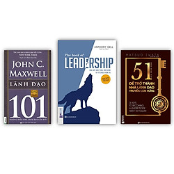 Bộ sách cẩm nang lãnh đạo KZ : Leadership + 101 Lãnh đạo + 51 chìa khóa vàng để trở thành