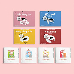 Combo 8 cuốn sách Ehon Điều kỳ diệu của cảm xúc và Taku – Cậu bé mộng mơ