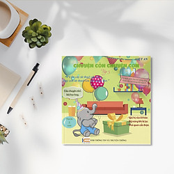 Sách Thiếu Nhi – Truyện Tranh Chuyển cỏn chuyện con – tập 5  (Voi Con Ham Chơi)