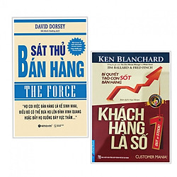 Combo Sách Kỹ Năng Làm Việc: Sát Thủ Bán Hàng + Khách Hàng Là Số Một (Tặng Bookmark)</spa