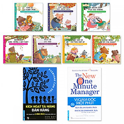 Combo sách gia đình: Vị Giám Đốc Một Phút, Kích Hoạt Tài Năng Bán Hàng, Bộ Tớ Là CEO Nhí  – 7 cuốn