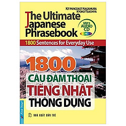 1800 Câu Đàm Thoại Tiếng Nhật Thông Dụng (Sách Kèm CD)