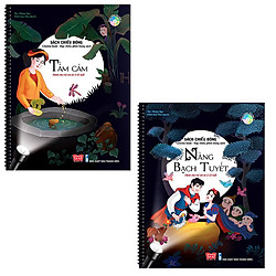 Bộ 2 cuốn sách chiếu bóng Cimema Book: Tấm Cám – Nàng Bạch Tuyết