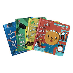 Combo Biểu Cảm Ngộ Nghĩnh Funny Faces (4 Cuốn)