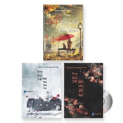 Combo 3 sách: 999 Bức thư viết cho bản thân + Trung Quốc 247: Góc nhìn bỡ ngỡ (Song ngữ Trung – Việt có Pinyin) + Trung Quốc 247: Mái nhà thân thuộc (Sách song ngữ Trung – Việt có phiên âm) + DVD quà tặng