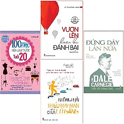 Combo Không Phải Thiếu May Mắn Chỉ Là Chưa Cố Gắng + Vươn Lên Hoặc Bị Đánh Bại + Đứng Dậy