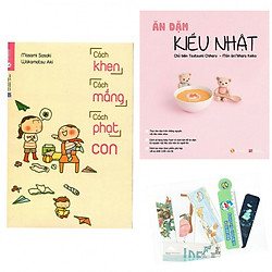 Combo Ăn dặm kiểu Nhật + Cách khen, cách mắng, cách phạt con – Tặng kèm bookmark PĐ</span